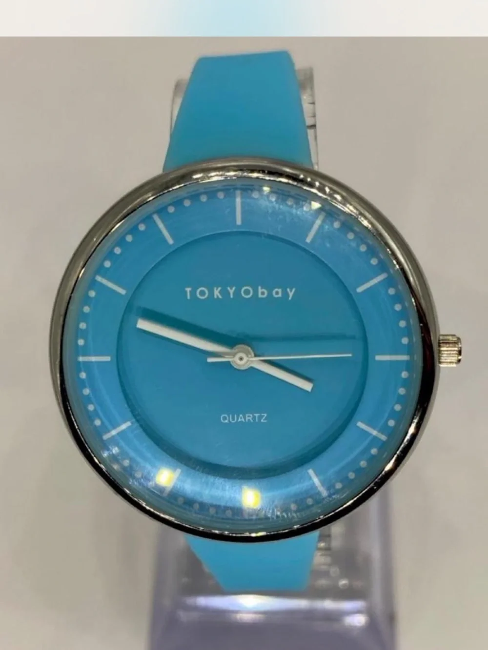 TOKYObay  *** Turquoise  Silicone Quartz Watch ^^^